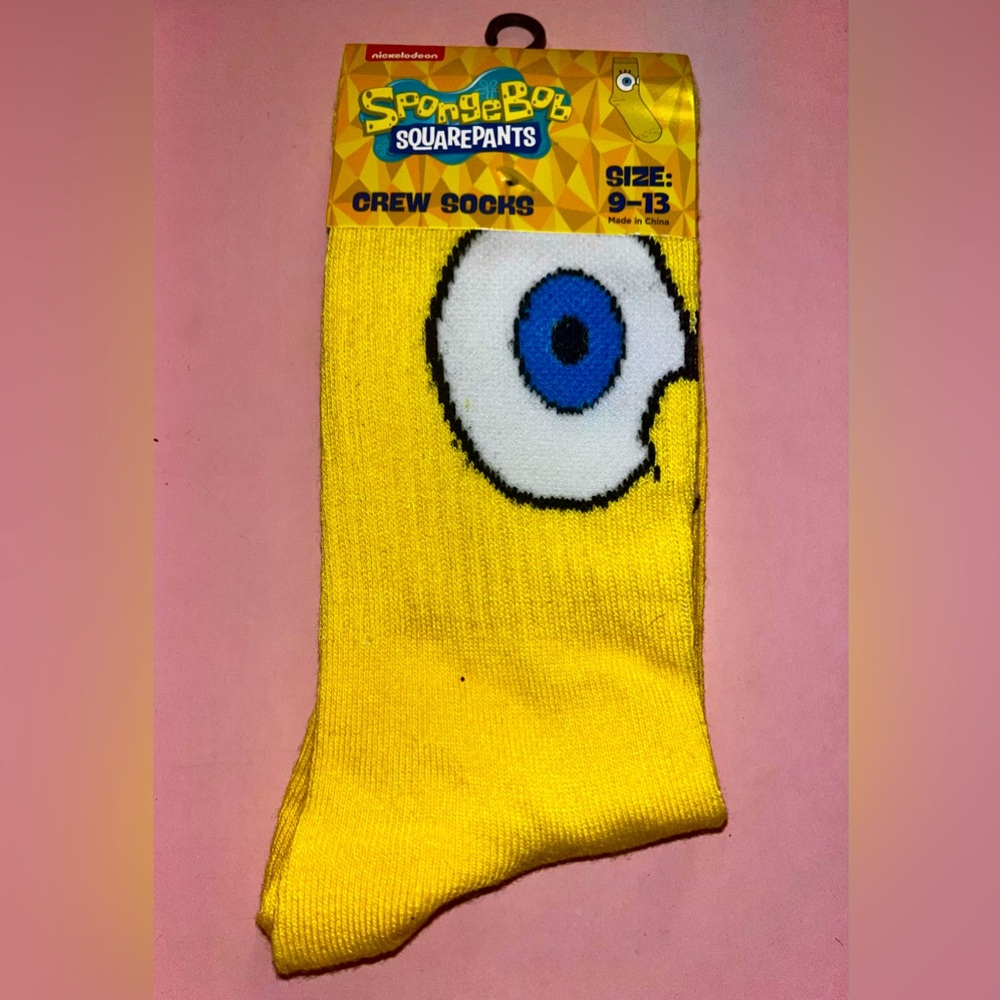 *new* SpongeBob SquarePants Crew Socks